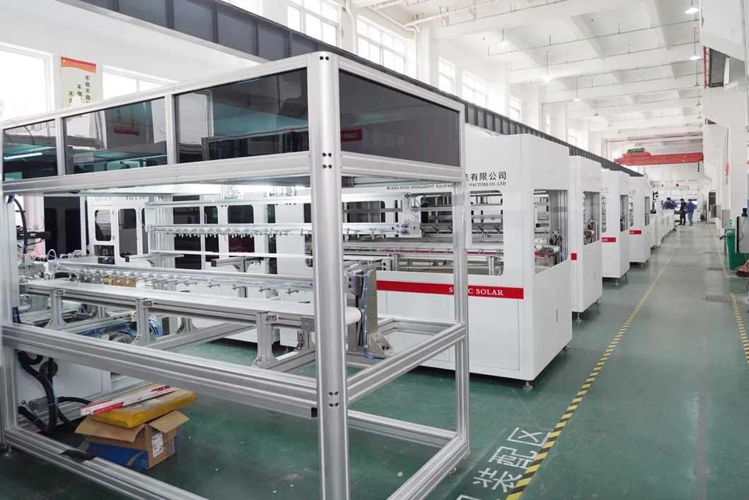 1-3MW Semi Automatic Solar Panel Production Line Machine