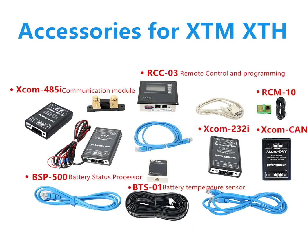 2021 New Fangpusun Xtender Xth 8000-48 Hybrid Inverter 48V to 230V 8000W Inverters 16kw 24kw