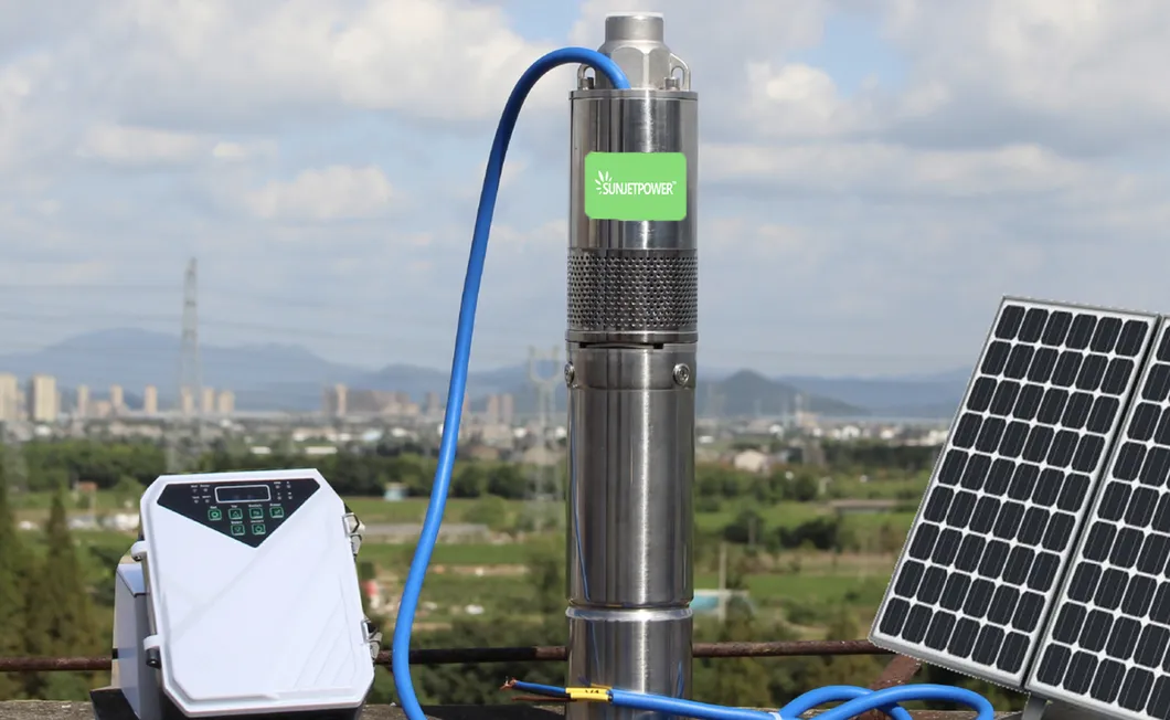 3 Inch Solar DC Water Pump High Power 210W 36V Solar Pump System for Irrigation