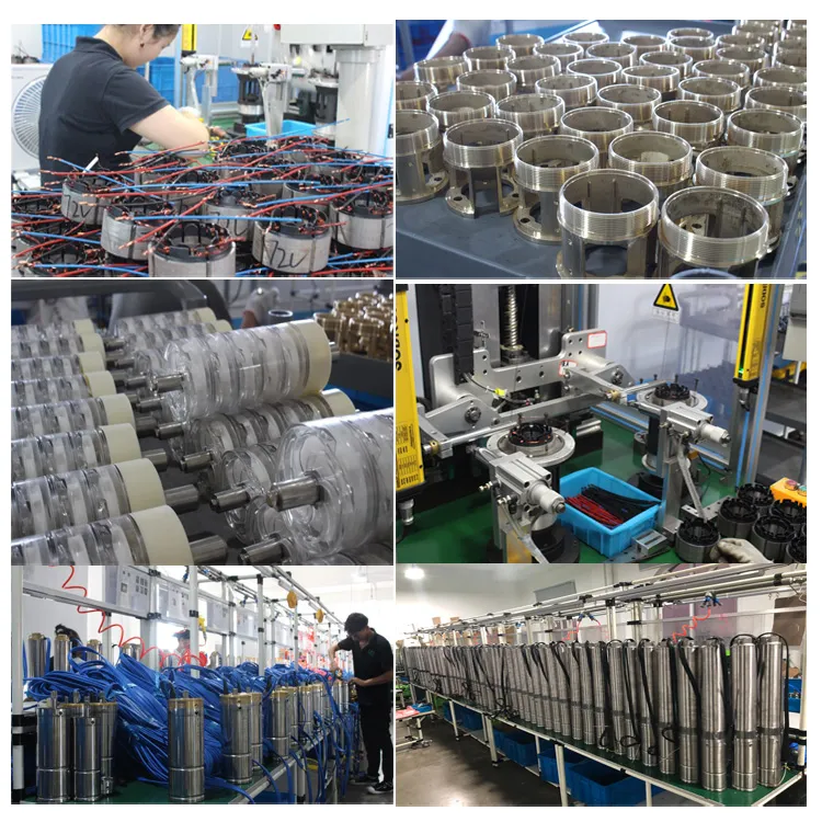 36V 210W 77m Submersible Vertical Water Pump with Screw for Agriculture Irrigationn