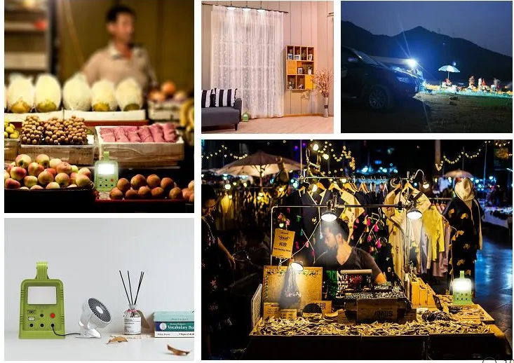 42wh Portable Solar Power System Home