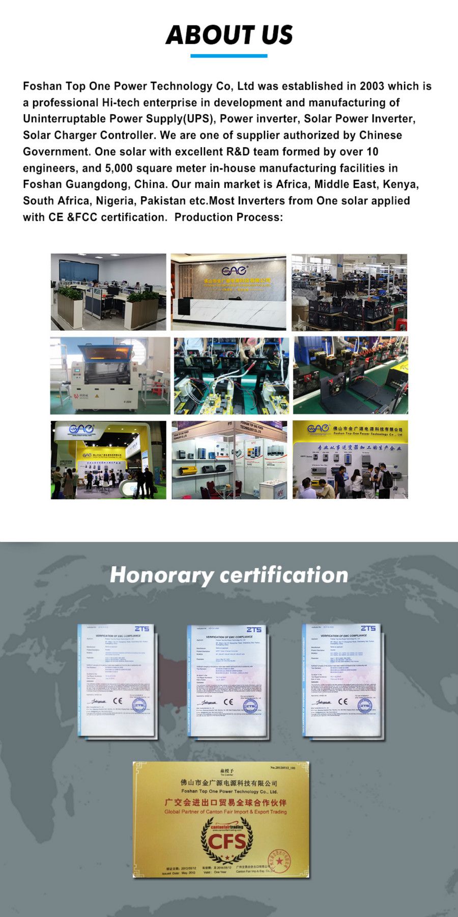 48VDC 7kw off Grid Solar System with Solar Hybrid Inverter with AC Charge Controller