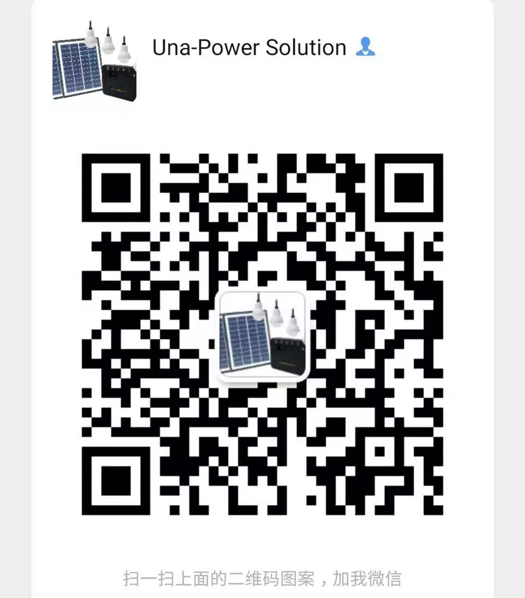 50W Can Ran DC TV and Fan Solar Home System