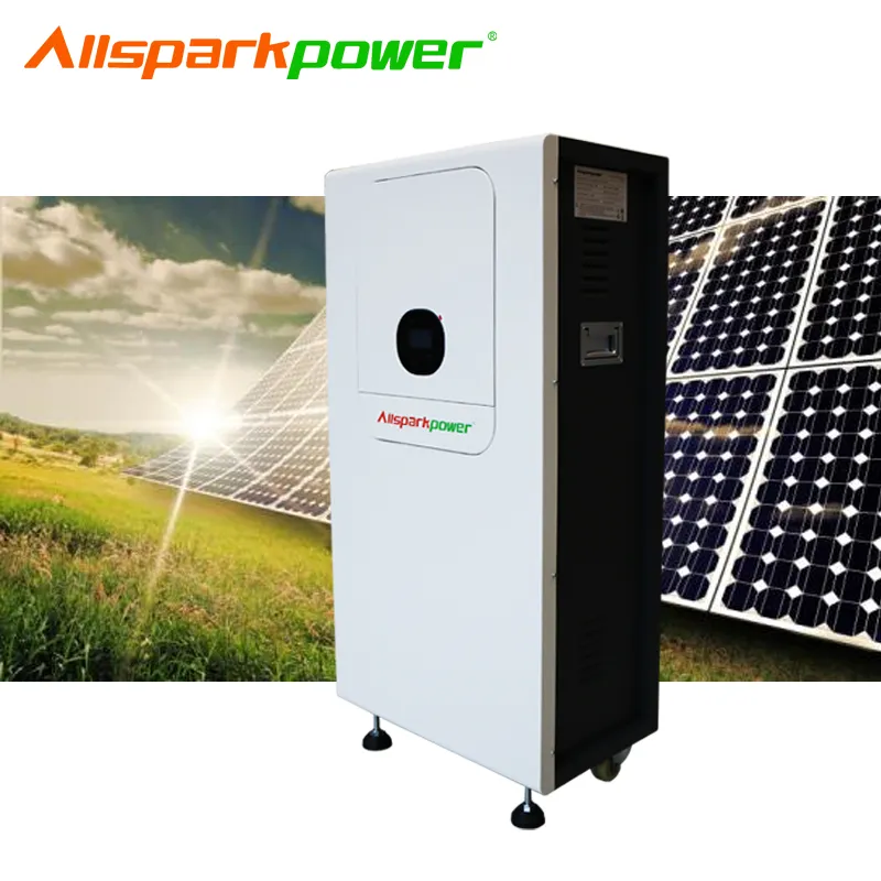 9.6kwh 6000 Cycle Life Lithium Battery Solar Energy Storage System for off Grid Solar Power System Home