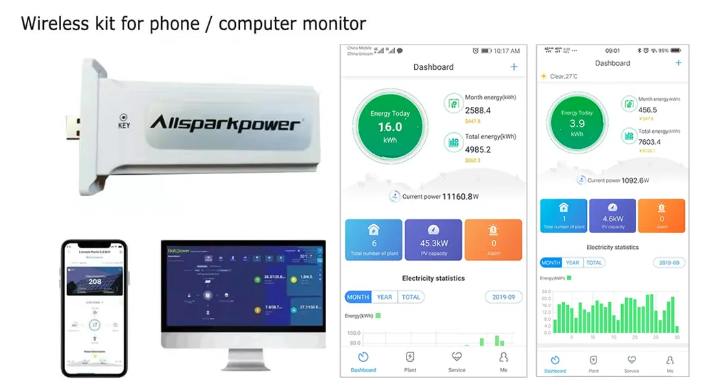 Allsparkpower All in One Solar Energy Storage System 48 V 100ah 300ah Lithium Battery Home Use Solar Power Supply