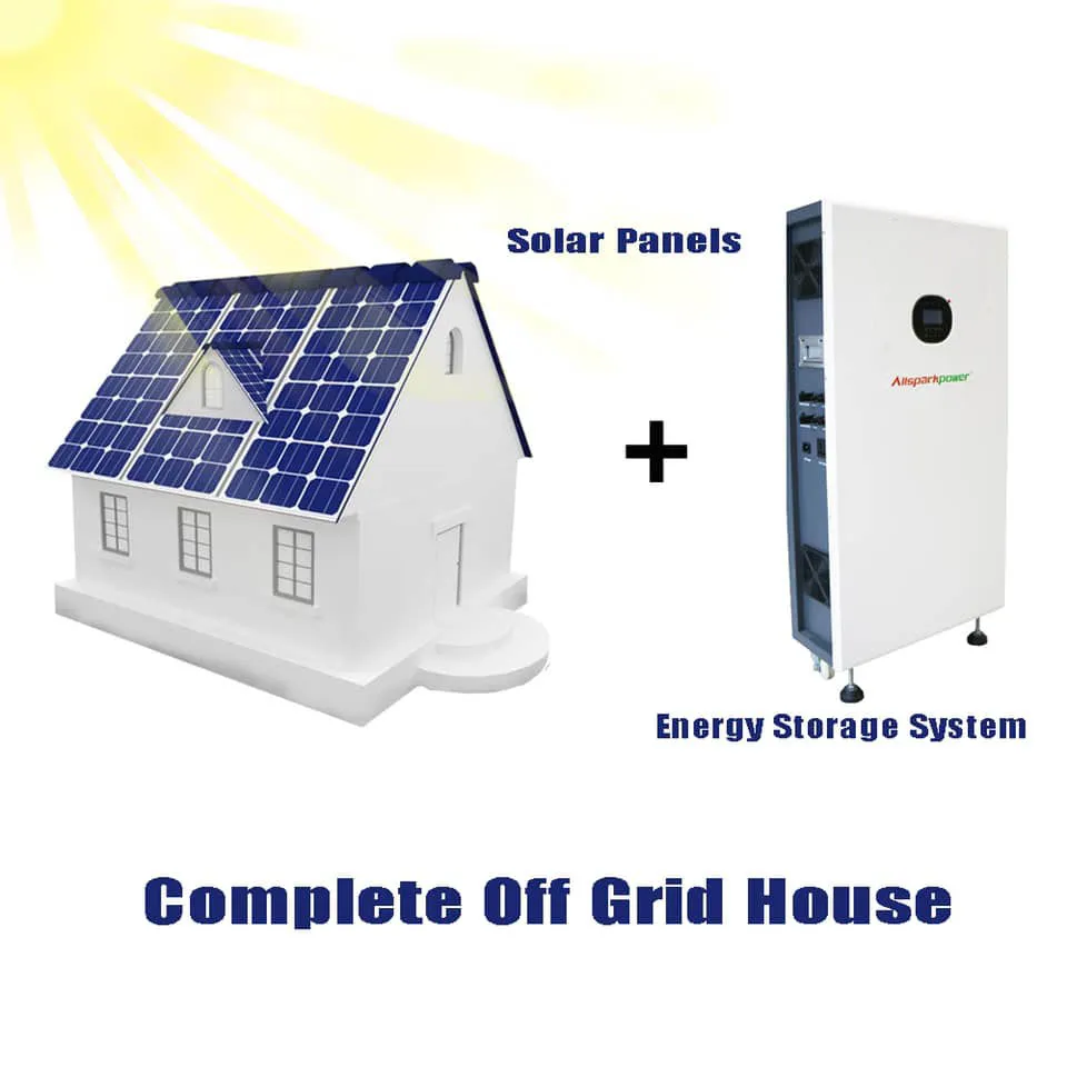 Allsparkpower 3kw off Grid Tied Solar Power System Home Solar Generator with Solar Panel Inverter Battery 4800wh for Home Use Storage System