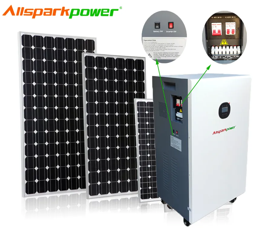 Allsparkpower All in One Plug and Play Home Solar Power System