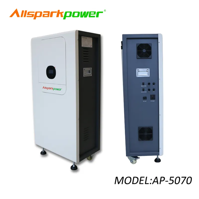 Allsparkpower All in One Residential Use off Grid 48V 100ah 300ah Lithium Battery Solar Energy Storage System Home Solar Power System with Monitor APP