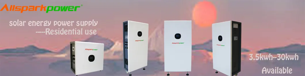 Allsparkpower Rechargeable 6000 Times 3kw/3.5kwh Lithium Battery with 10 Years Warranty Residential Use and EV Charging Use Solar Power Energy Storage System