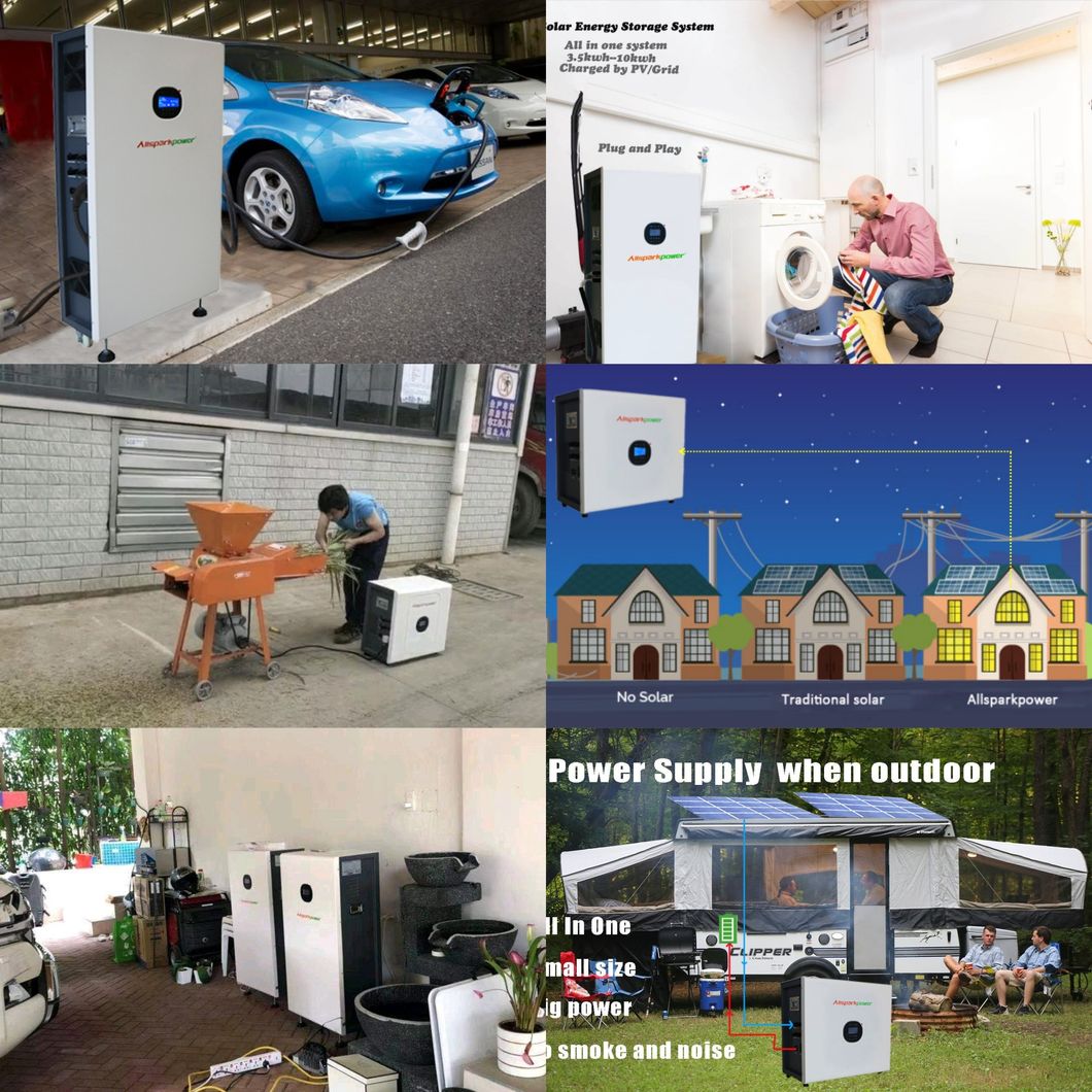 Battery Factory Long Life Solar Panel Energy Storage 5kw Hybrid Energy Storage Solar Power System Home off Grid