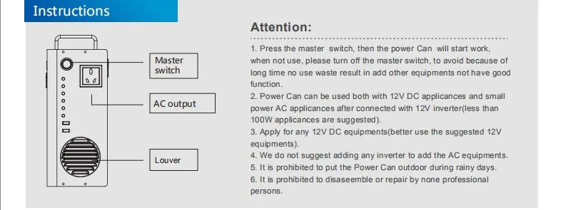 Bct Solar Power System 42wh 84wh 0.4kwh 1kwh