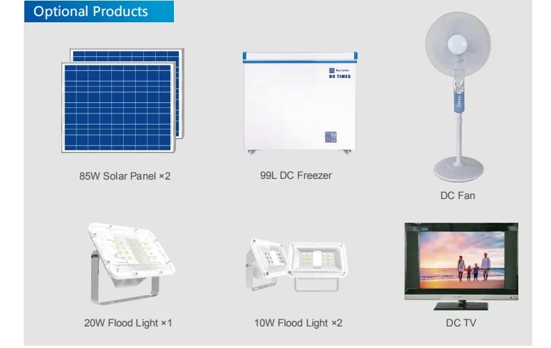 Bct Solar Power System 42wh 84wh 0.4kwh 1kwh