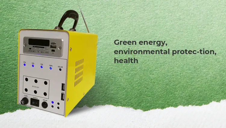 DC 30W Solar System for Lights Fan TV Solar Lighting System for Indoor Lighting System