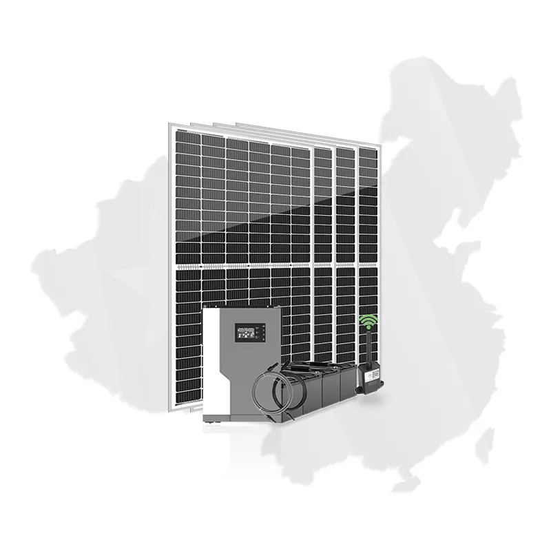 High Quality off Grid Solar Energy System 5500W Fadi Solar Pure Sine Wave 5.5kw Solar Power System Home Pricelist