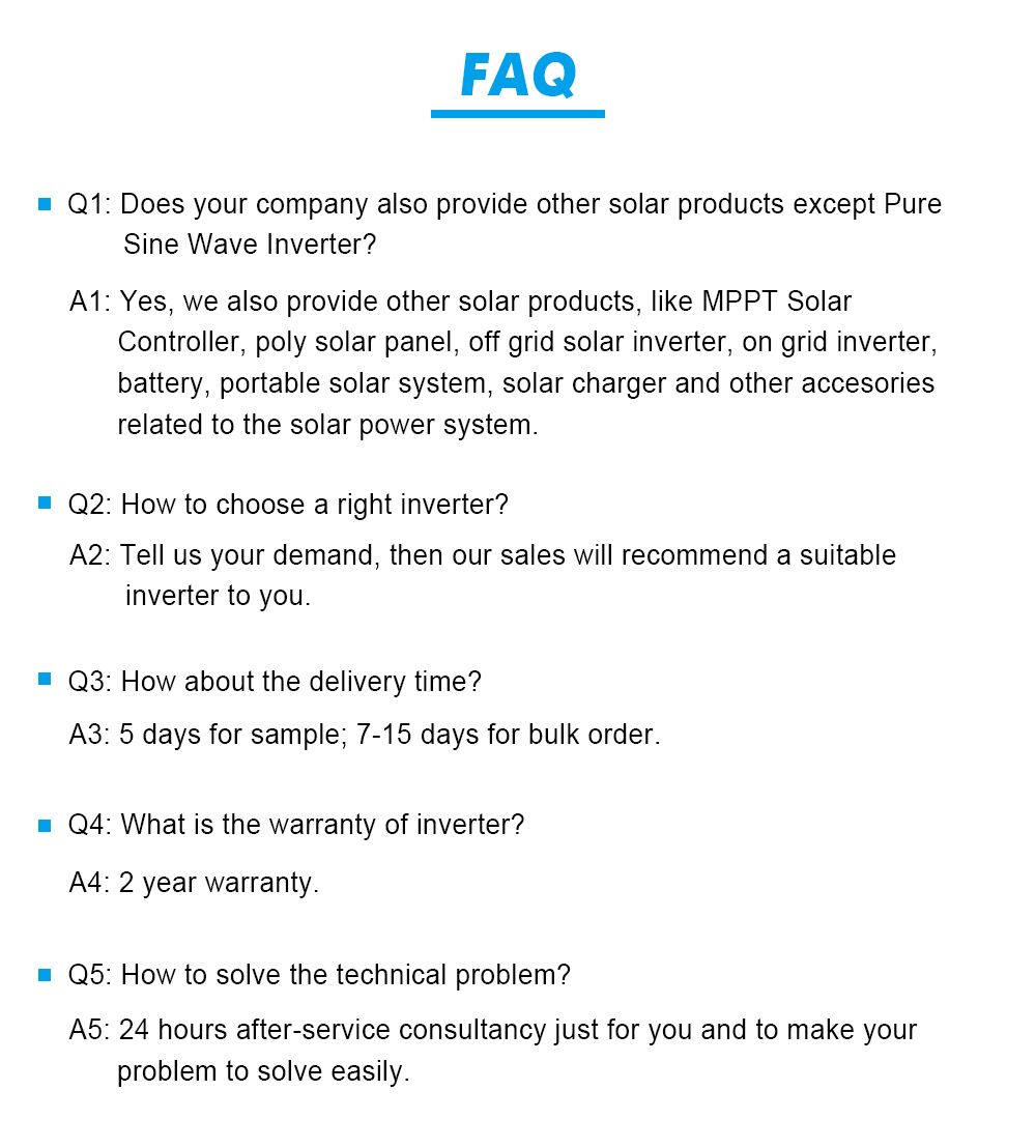 Hybrid Solar Controller 50A 12V 24V 48V Home Solar Power System Solar Systems Inverter 5000W
