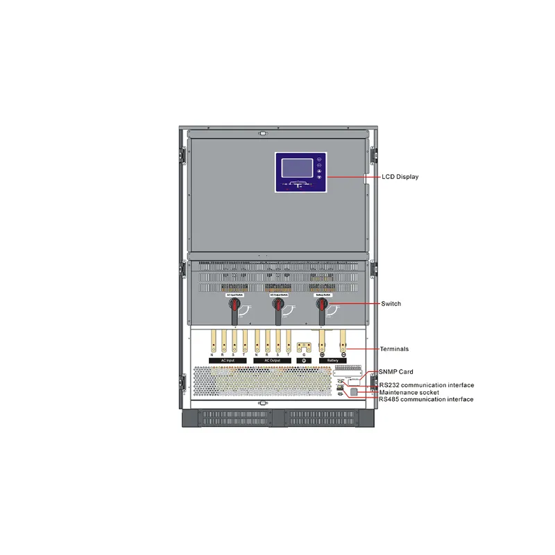 Industry Commercial Application 100kw Hybrid off Grid Solar Energy System Solutions Three Phase UPS System