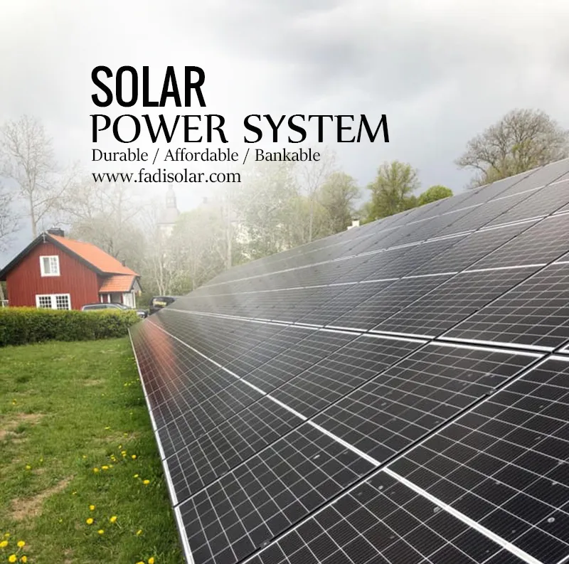 Longi Solar Panels 450W Mono Half Cut Solar Energy System Panels