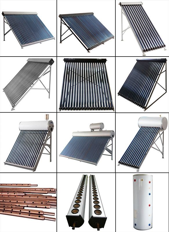 Low Cost No Pressurized Solar Water Heater 80L