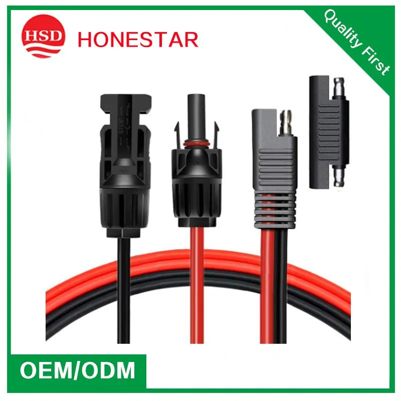 Mc4 Photovoltaic Connector SAE Cable