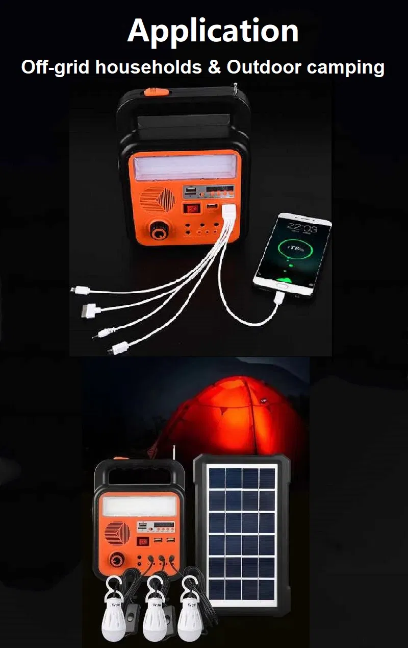 off Grid Solar Panel Powered Home Lighting System Hot in Africa Kenya Syria Botswana Cameroon Zimbabwe Sistema Solar Portable