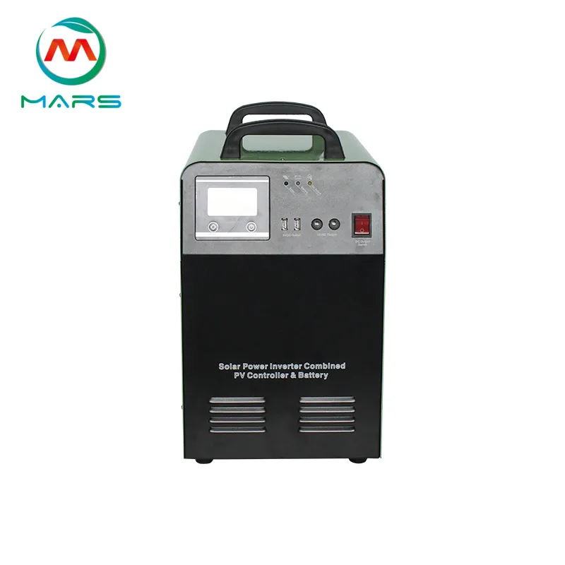 Portable Home Solar Lighting System with 500W Soar Panel System