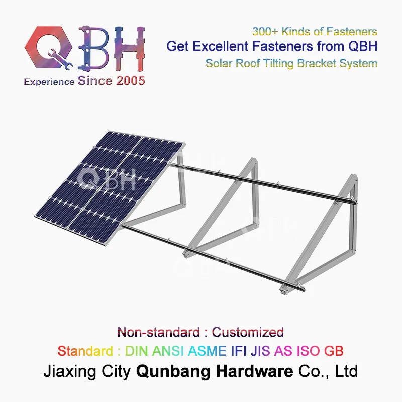 Qbh Customized Bracket Rack Mounting for Monocrystalline Solar Panel System