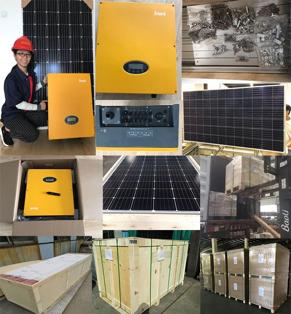Rosen on Grid 25kw Solar Panel System 25000W Inverter System