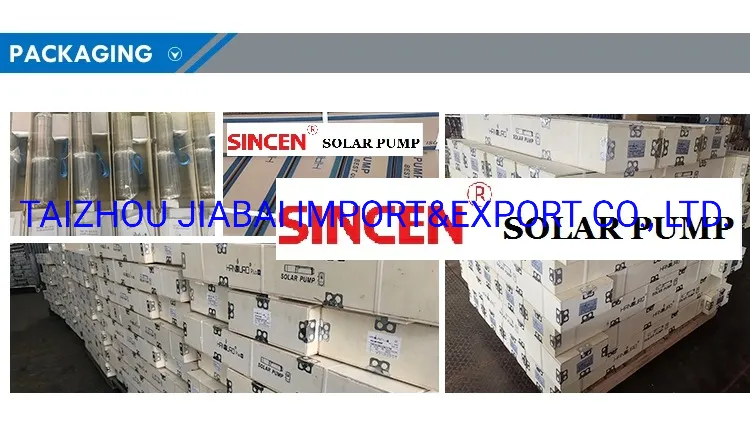 Sincen High Quality AC 360V 210W Deep Well Screw Pump
