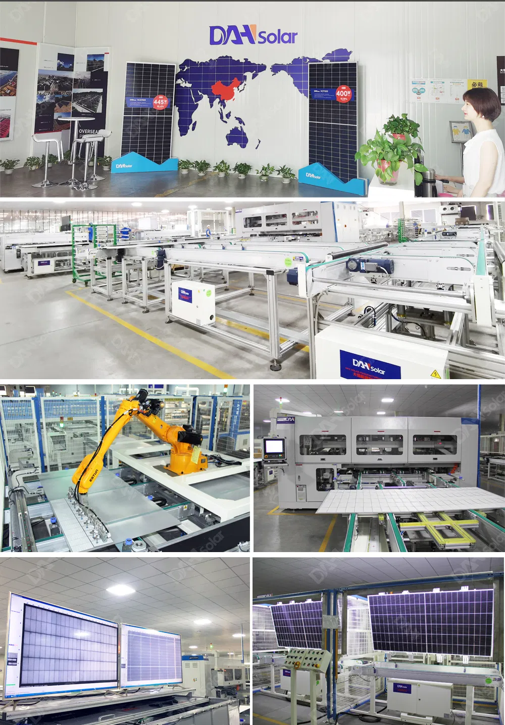 Small Dah Solar Power Portable System on Grid with Panel Solis 6kw 7kw 8kw 9kw 10kw Made in China