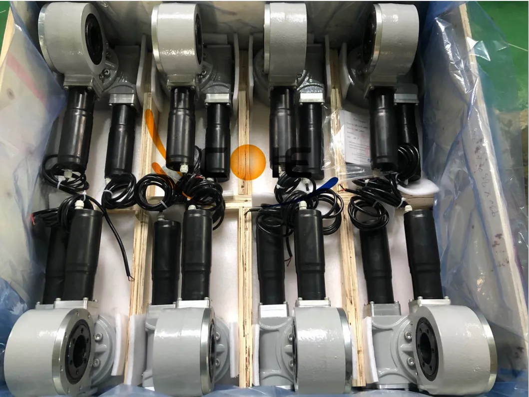 Smallest Dual Axis Svh3 Slewing Drive Worm Gear