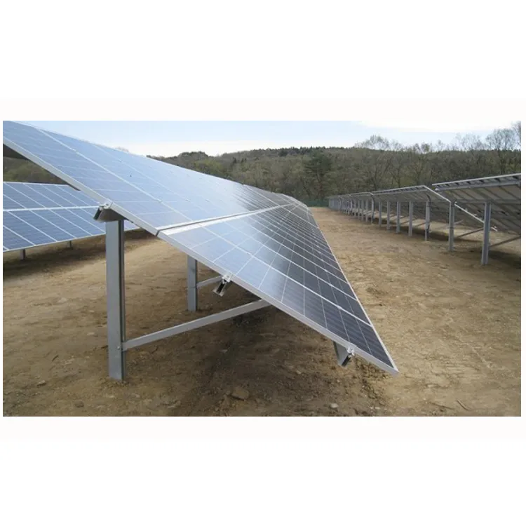 Solarfirst Galvanized Solar Steel Pile Ground Mounting System