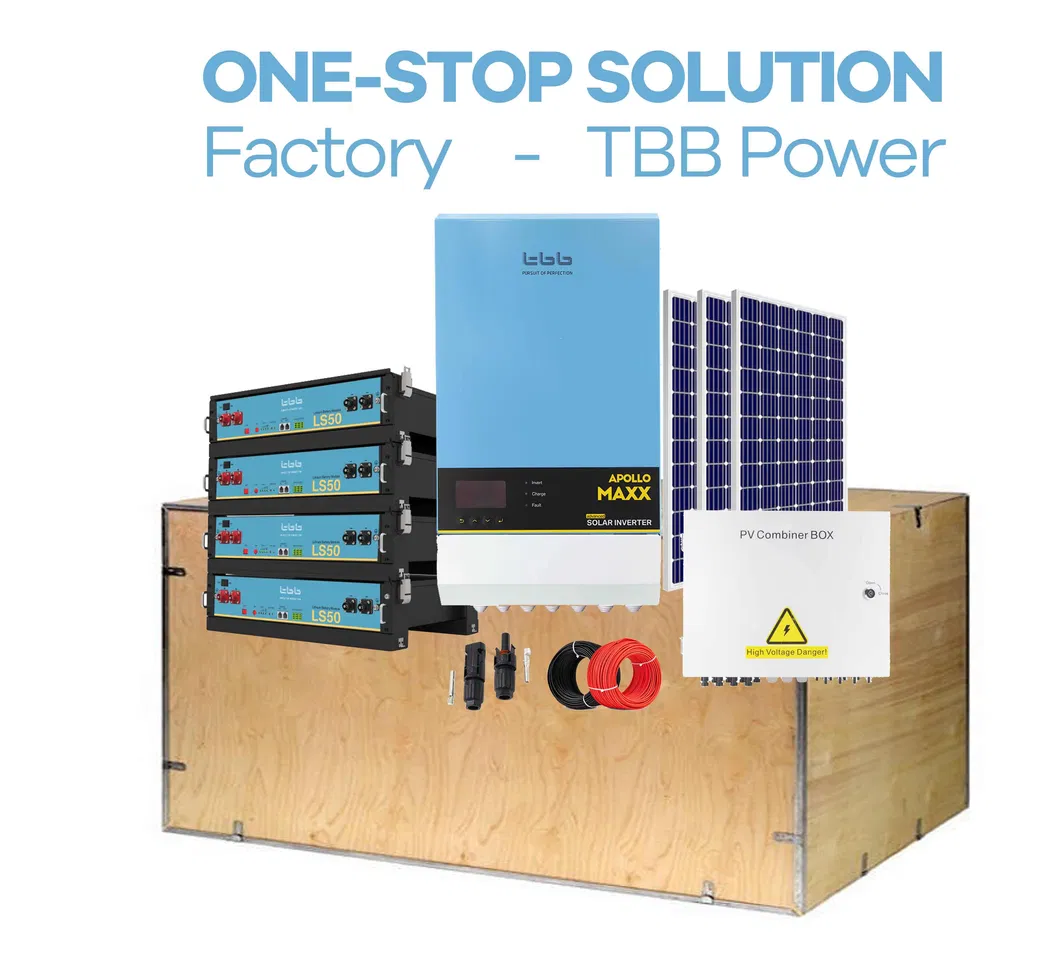 TBB Heavy Duty Home Solar Energy System 5kw 10kw 15kw 30kw off Grid Hybrid Solar Power System for Energy