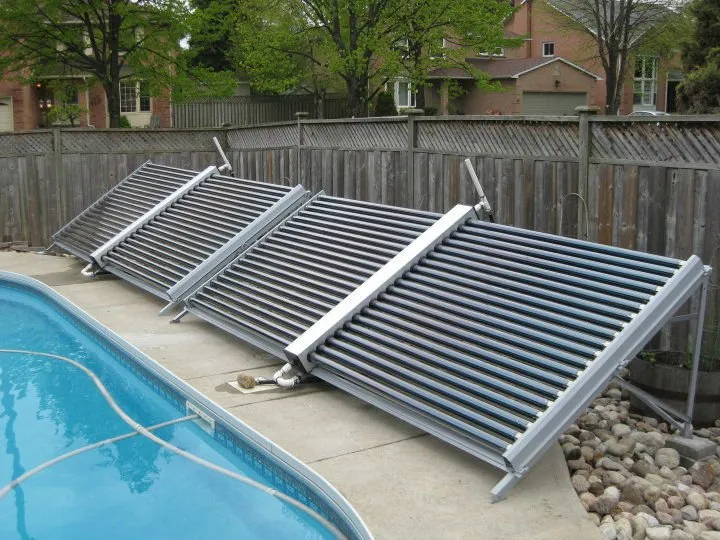 Vacuum Tube Solar Collector with 50 Tubes