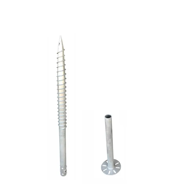 Various Solar Screw Ground Hot DIP Galvanization Photovoltaic Solar Farm Construction Anchor