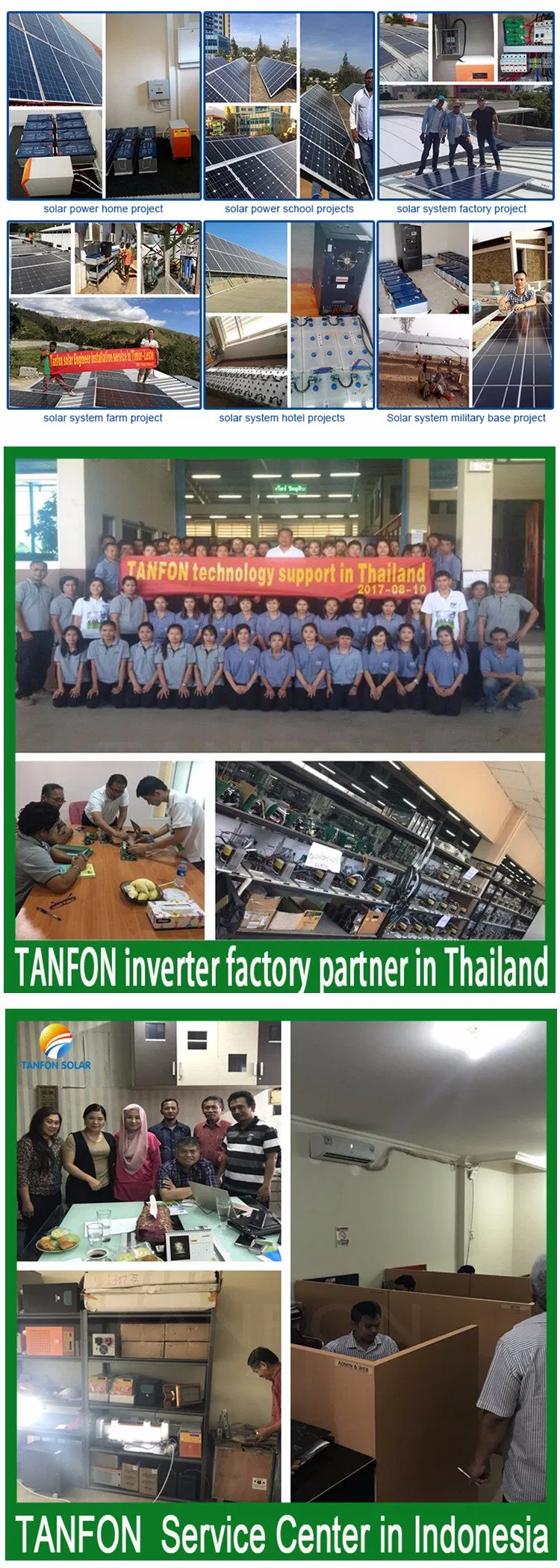 Whole Sale Home 9000W off Grid PV Solar Energy Power Complete System